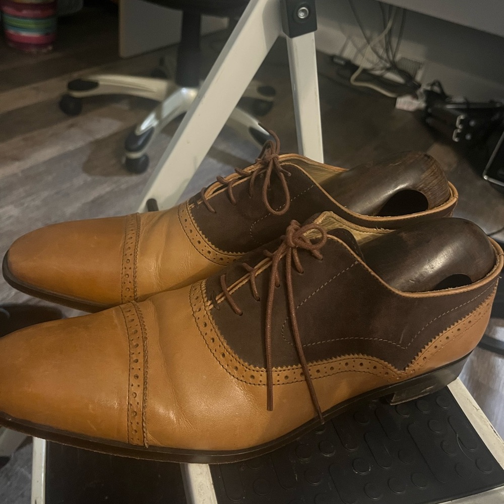 Mercanti Fiorentini Men’s size 11. Italian leather.